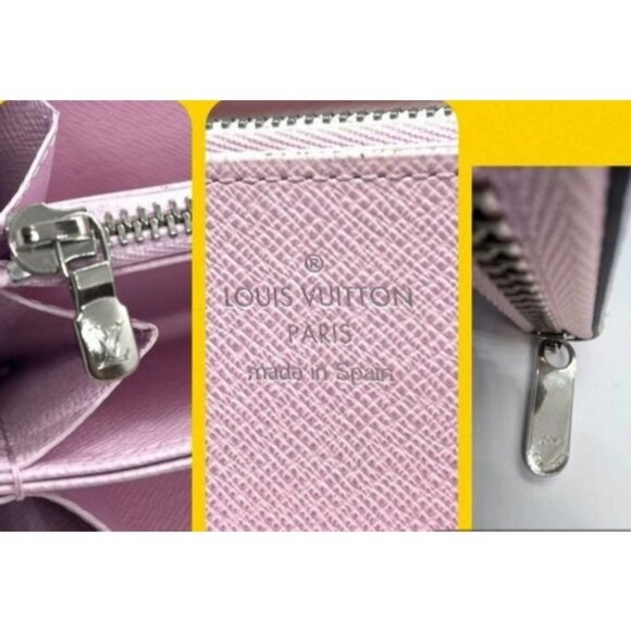 Louis Vuitton Monogram Giant Monogram Escale Zippy Wallet Pastel Sunrise Pink - Picture 10 of 16